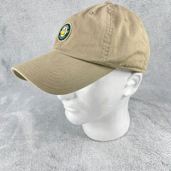 2007 Masters Hat Golf Championship Khaki American Needle Zach Johnson Strapback - Picture 3 of 12